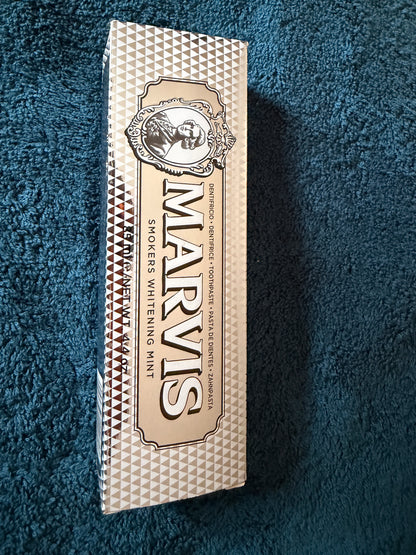 Marvis Smokers Whitening Mint Luxury Italian Toothpaste