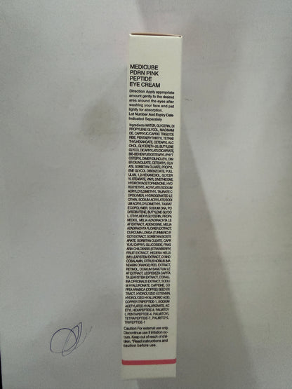 Medicube PDRN Pink Peptide Reviving Eye Cream