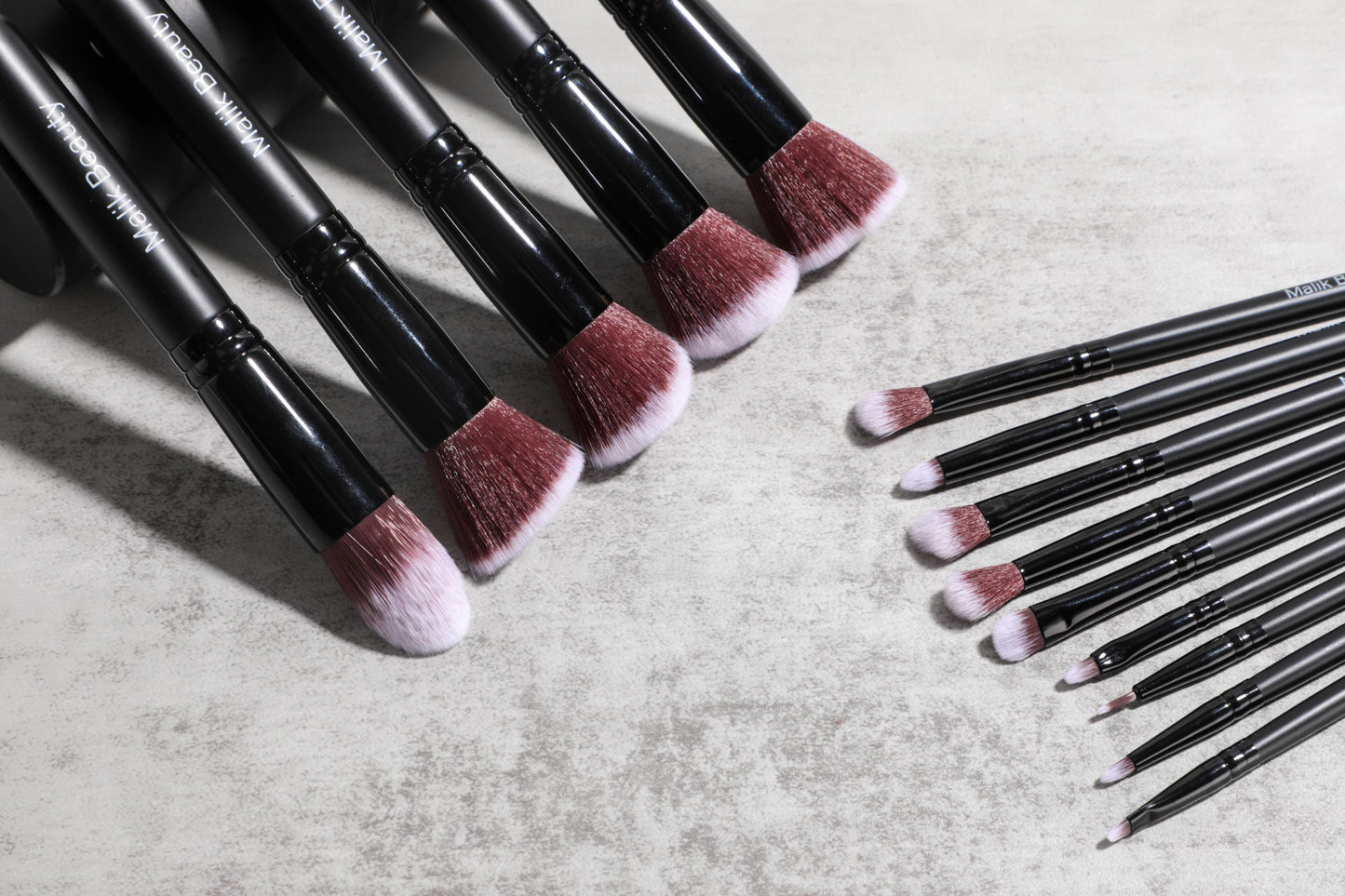 Malik Beauty Professional Synthetic Makeup Brush Set