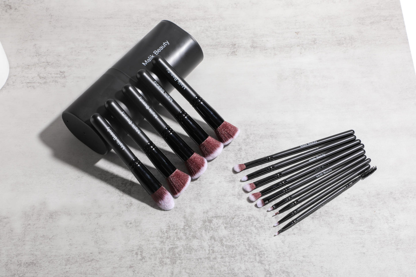 Malik Beauty Professional Synthetic Makeup Brush Set