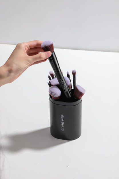 Malik Beauty Professional Synthetic Makeup Brush Set