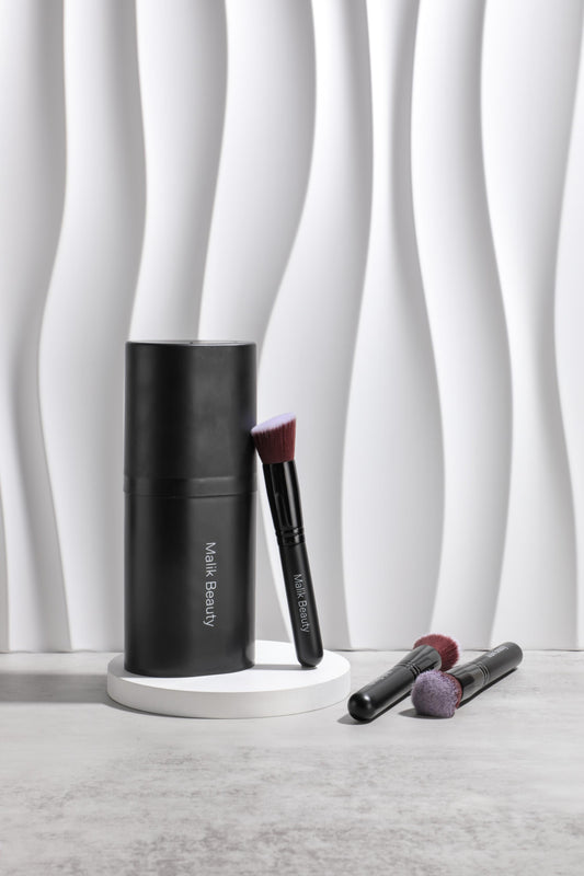 Malik Beauty Professional Synthetic Makeup Brush Set